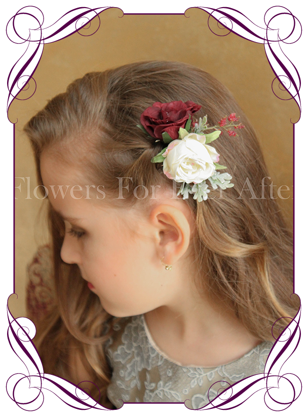 Elsie Small Hair Comb | Artificial Bridal Bouquets & Silk Wedding Flower  Packages - Flowers For Ever After®