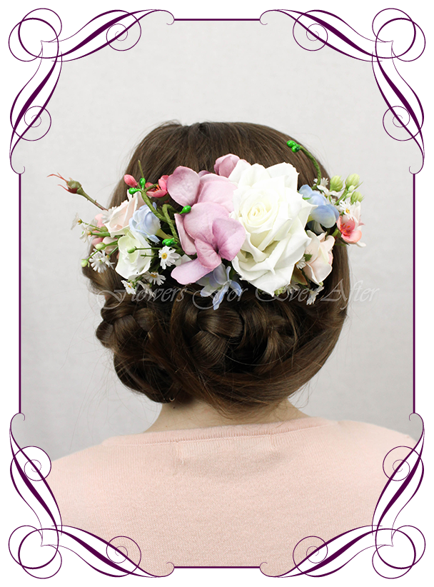 Kandi Bridal Hair Comb | Artificial Bridal Bouquets & Silk Wedding Flower  Packages - Flowers For Ever After®